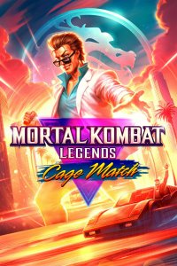Постер Легенды Мортал Комбат: Матч Кейджа, Mortal Kombat Legends: Cage Match (2023)